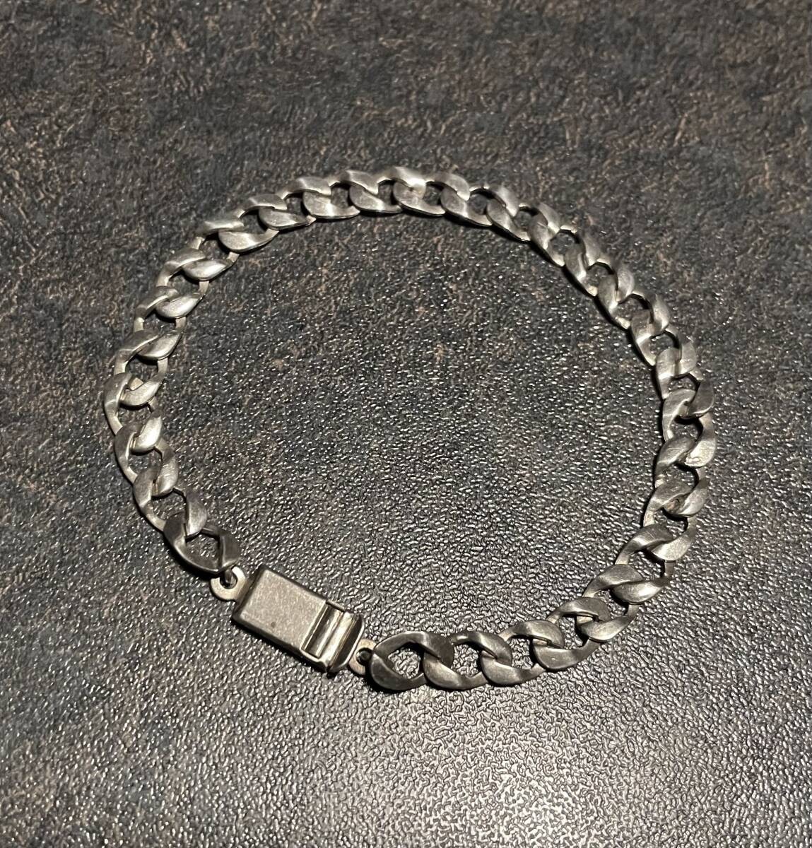 MEXICO Engraved 80s 70s Vintage SILVER925 Bracelet Unisex