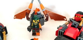 LEGO &reg; Ninjago 70600 ninja bike chase / ninja bike hunt incl. minifigures Kai Nya