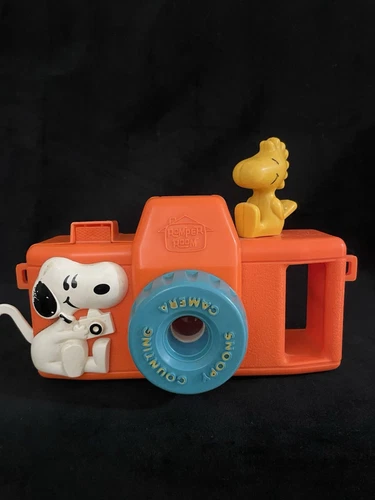 Vntg 1972 SNOOPY & WOODSTOCK Counting  Camera Hasbro Romper Room Untested