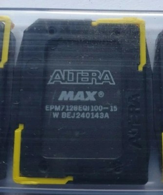 1 PIECE OF ALTERA EPM7128EQI100-15 CPLD MAX 7000 Family 2.5K Gates 128 Macro Ce