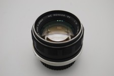 Minolta Rokkor PF 58mm Focal f/1.4 Camera Lenses for sale | eBay