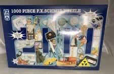 F.X. Schmid "2000: A Celebration of Milestones" Shaped 1000 Piece Jigsaw Puzzle
