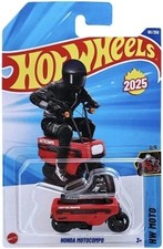 Juguete fundido a presión Hot Wheels Honda Motocompo, rojo, serie HW Moto, 181/250, 2025