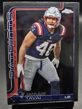 2025 Topps Chrome Football #213 Jahlani Tavai - New England Patriots