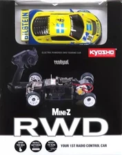 Radio Control Audi R8 LMS Phoenix Racing NBR 2010 #98 (Yellow x Blue) "Mini-Z