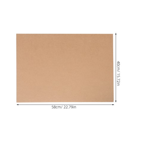 3 Sheets Retro Cow Card Paper Menu Brown Kraft Cardstock Invitations - Picture 11 of 12