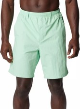 New Men's Columbia PFG Backcast iii water/fishing shorts - Ocean Mint - XL - New