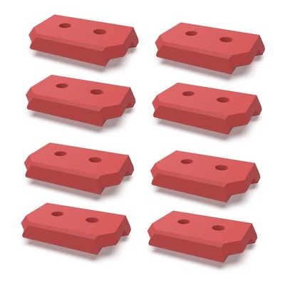 8 Pcs Mounting Feet for Milwaukee Packout,Mounting Plate Feet Mount Adapter C...