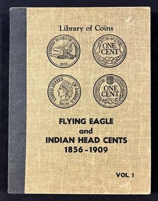 Vintage Library of Coins Vol 1 Flying Eagle & Indian Head Cents - Very Good
