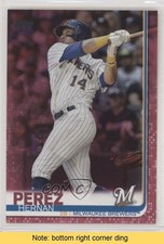 2019 Topps Mother's Day Pink 40/50 Hernan Perez #617 READ 4t6