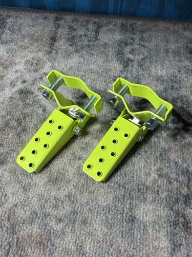 Support de fourche ancien école Bmx jaune brillant universel pour GT Dyno Hutch - Photo 1/2