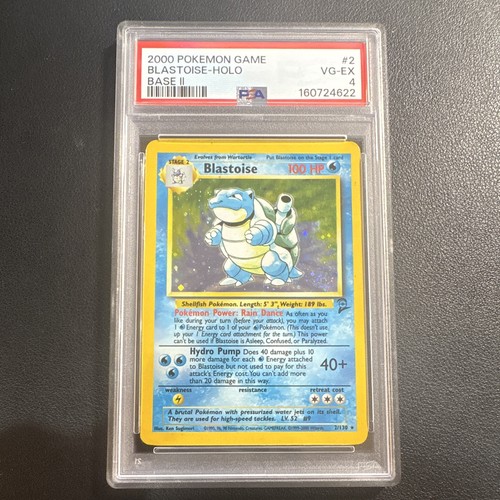 Blastoise graded PSA 4 for sale on eBay