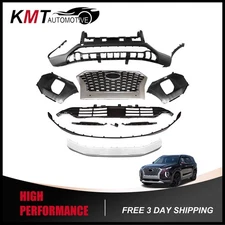 Front Bumper Cover & Grille Complete Kit Fits 2020 2021 2022 Hyundai Palisade