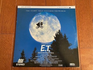 E.T. The Extra Terrestrial 1988 Laserdisc MCA Home Video Letterboxed Edition