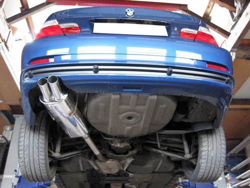 Silencieux d'échappement pour BMW E36 E46 pour donner un look M3 - Picture 11 of 12