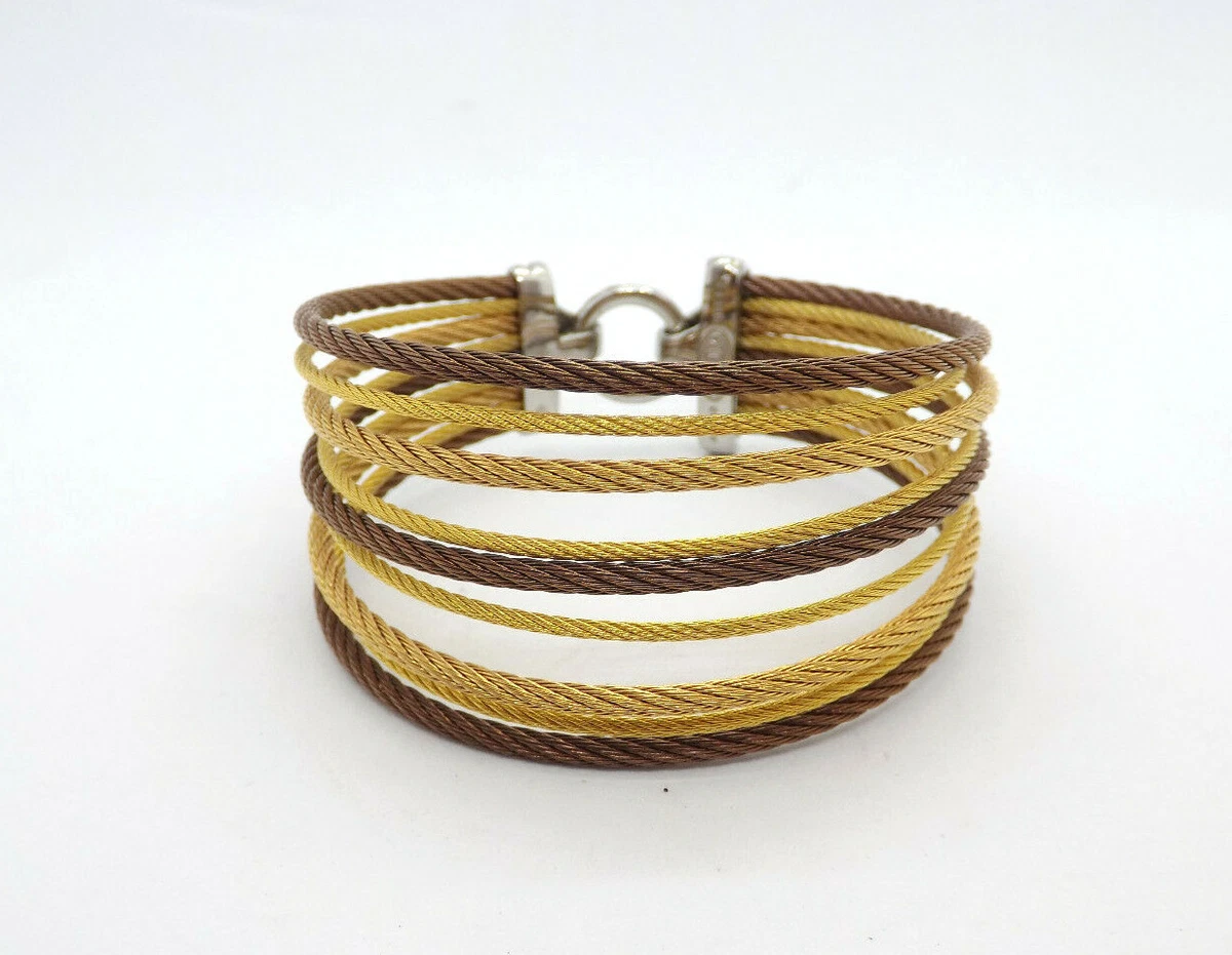Steel cable bracelet online