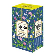 Typhoo Relaxing Organic Night Time Tea Bags 20 Tea Bags