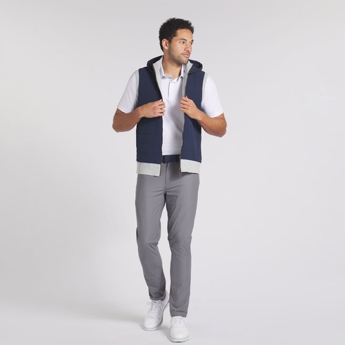PUMA MEN'S CLUBHOUSE HYBRID GOLF VEST MEDIUM $250.00 - Picture 4 of 7