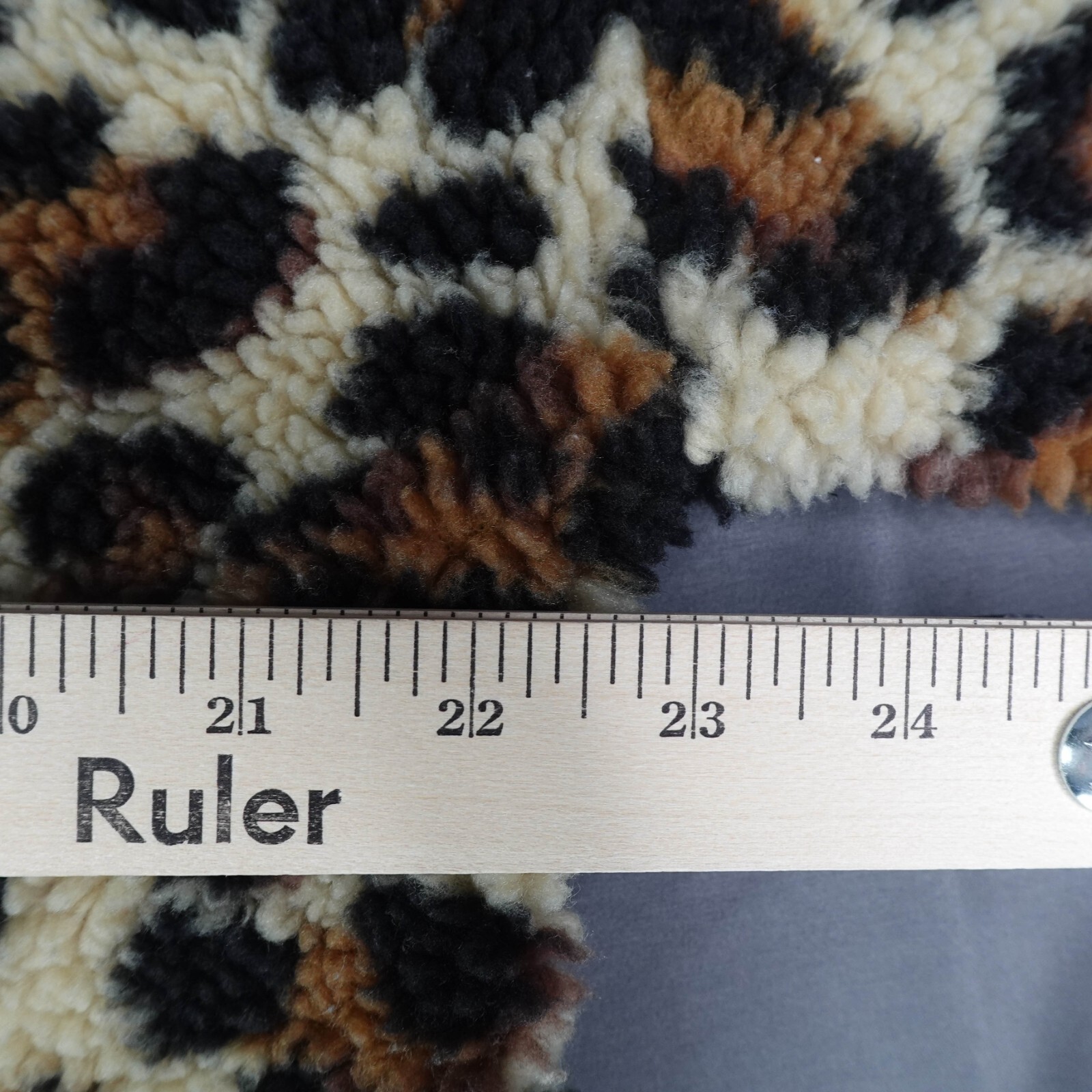 J Crew Womens Jacket Medium Leopard Print Sherpa … - image 13