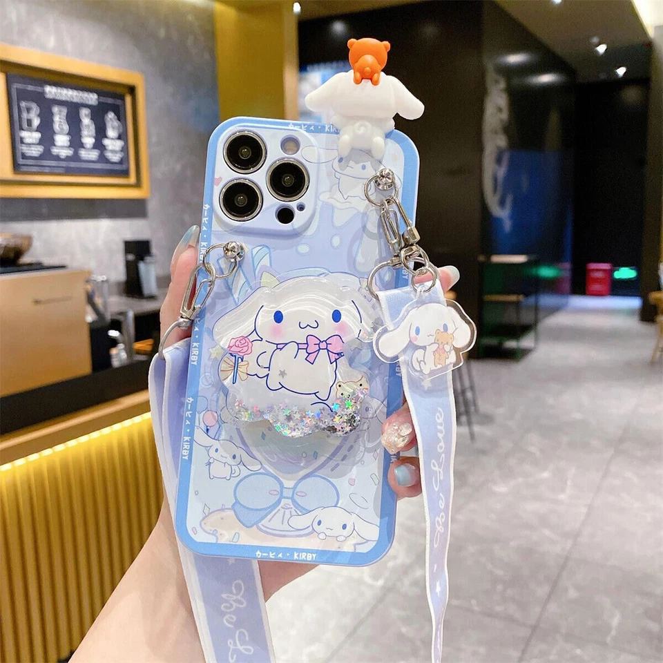 Funda protectora Kuromi Cinnamoroll My Melody para teléfono 11/12/13/14/15 Pro Max Foto 4 de 4