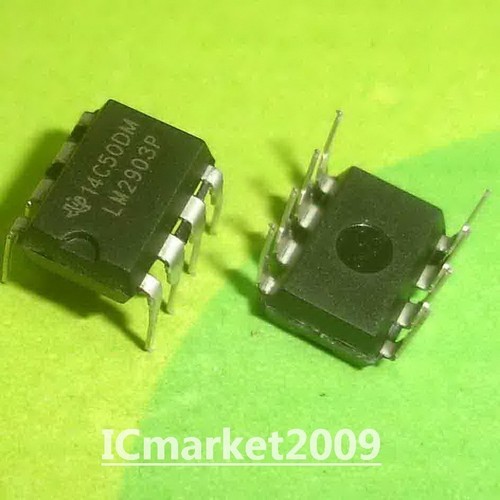 10 PCS LM2903P DIP-8 LM2903 Dual Differential Comparator 8-PDIP Chip IC ...