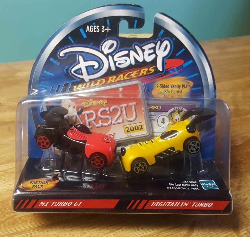 Disney Wild Racers Partner Pack M1 Turbo GT & Hightailin