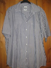 WOB men's shirt size 2XL worn neat striped sporty