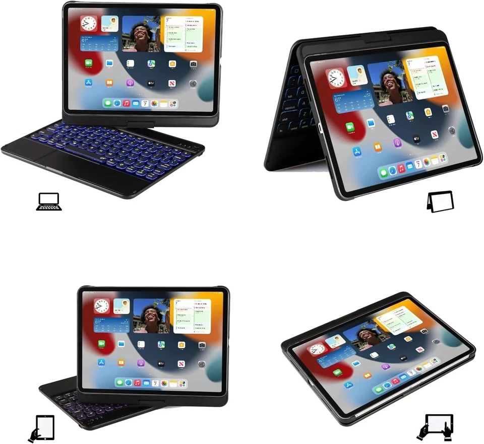 Funda con Teclado LENRICH iPad Pro 12.9" Foto 4 de 4