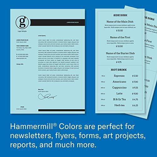 Hammermill Colored Paper, 20 lb Blue Printer Assorted Styles , Sizes , Colors - Picture 22 of 72