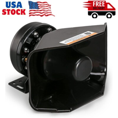 200W High-Performance PA Siren Horn Speaker 180 Degree Design 8 Ohms