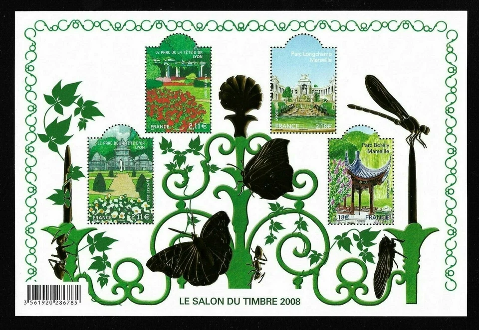 Bloc Feuillet 2008 N°120 Timbres France - Le Salon du Timbre 2008 - Cote 90,00 € - Photo 1/1
