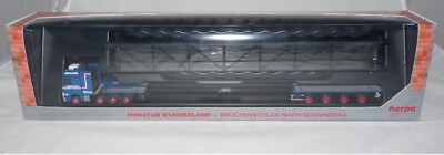 MERCEDES-BENZ ACTROS LH SCHWERLAST-SATTELZUG MIT BRÜCKE SEELAND...