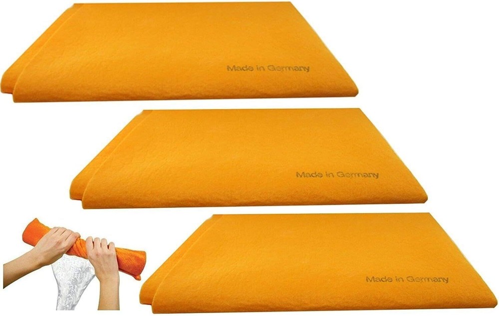 Original German Shammy Towels Super Absorbent Cloth 27 x 20  3,6,10,15 or 20 PK