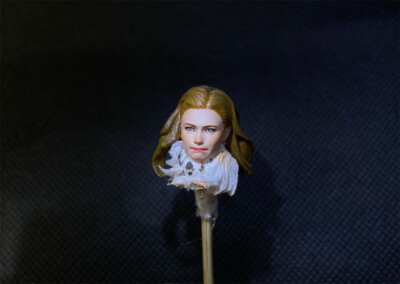 Painted 1/18 Wanda Scarlet Witch Head Sculpt Fit 3.75'' Action Figure