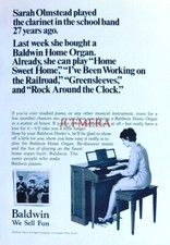 BALDWIN Piano & Organ Company ADVERT #1 Original Vintage 1969 Print Ad 684/95