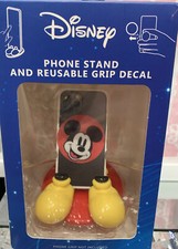 Disney Mickey Mouse Phone Stand and Reusable Grip Decal Brand New