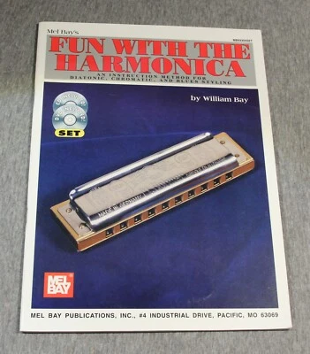 B.Bay - Fun With Harmonica  - Mundharmonika Anfängerbuch  NEU - Bild 1 von 2