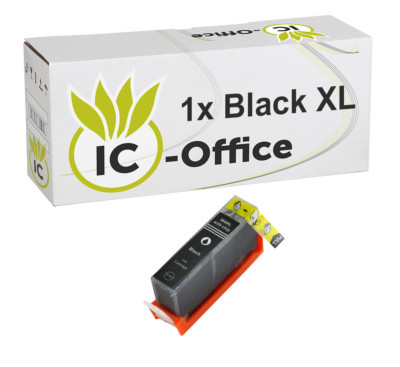 1 Tintenpatrone black für HP 364 XL den Drucker HP Photosmart Wireless B109 f