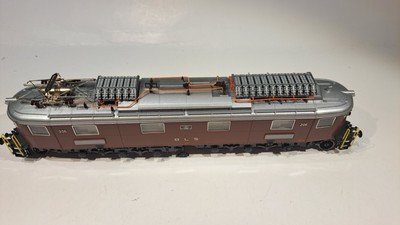 HO (1:87 scale) - ROCO 43710- sbb Swiss BLS electric Ae 6/8 brown - DC DCC ready