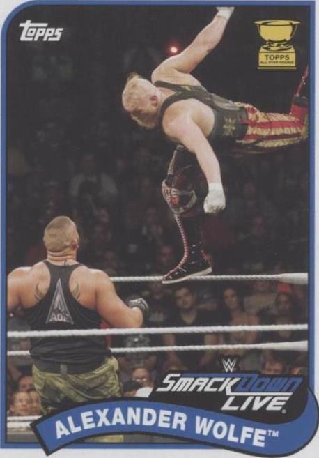 2018 Topps Heritage WWE - Alexander Wolfe #93 - 1 of 1