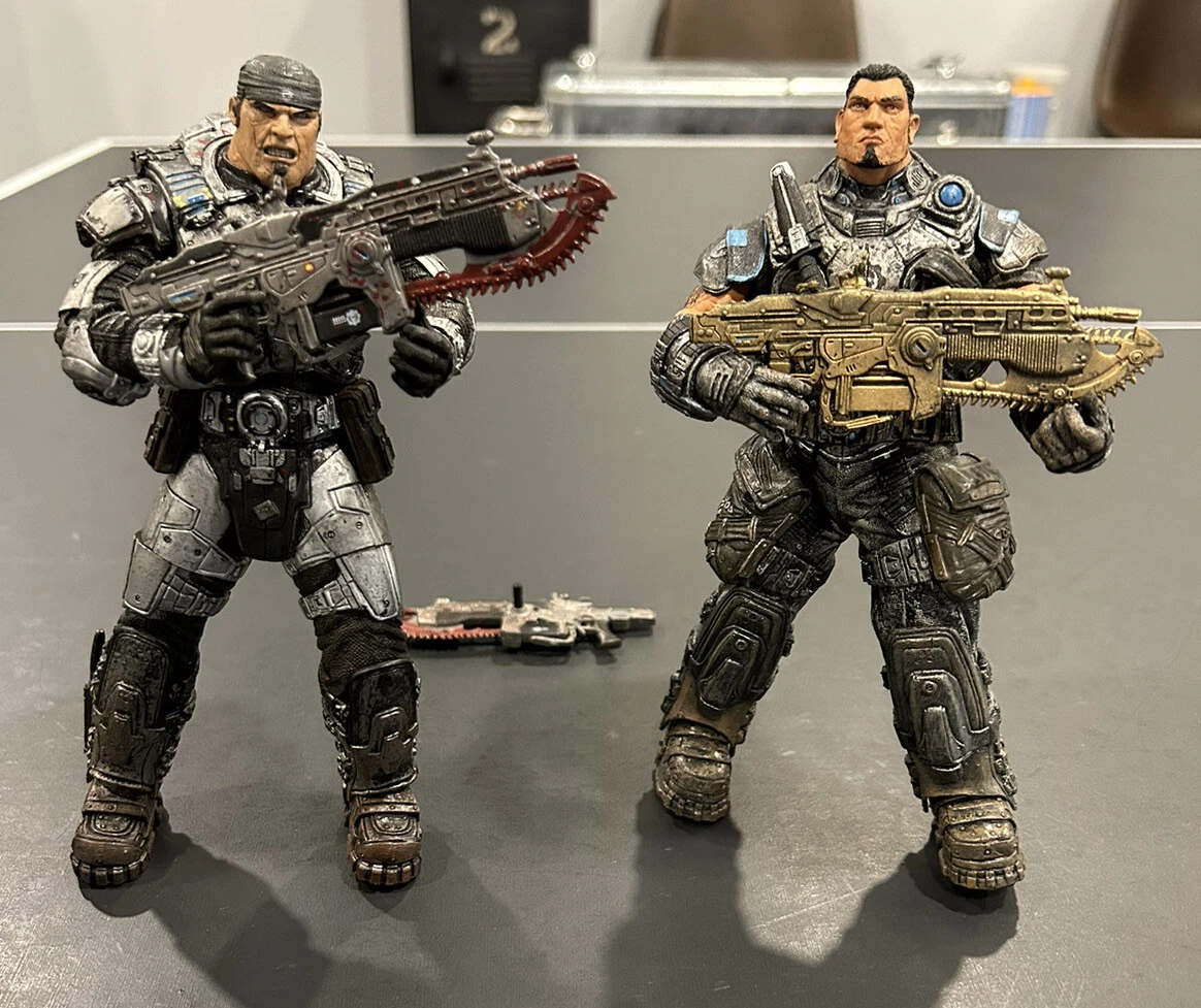Gears of War Colonel Victor Hoffman Neca Series 2 Action Figure New in