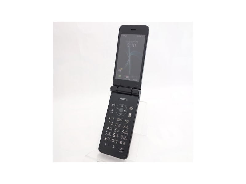 SHARP AQUOS KEITAI 2 601SH Noir Android Clapet Téléphone Utilisé EUR
