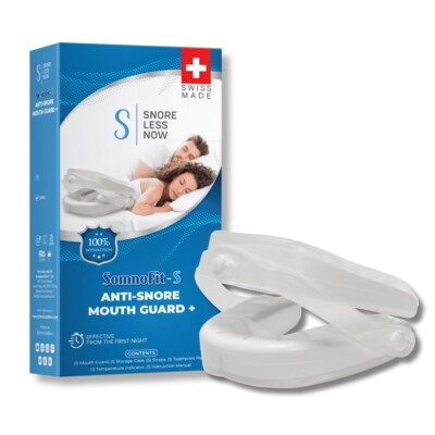 #ad Somnofit S Anti Snore Mouth Guard Luxury Snoring Mouthpiece Swiss Made $149.99