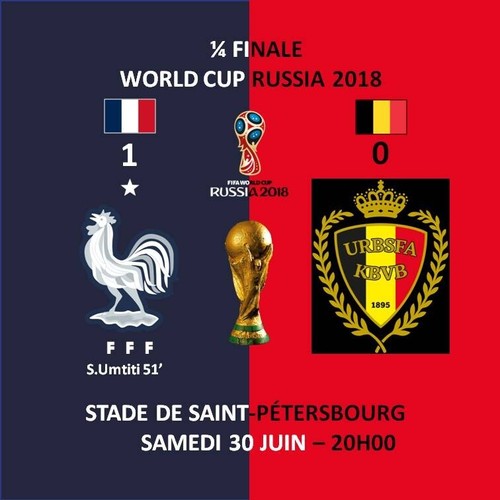 7 MAGNETS FOOTBALL SOUVENIR PARCOURS EQUIPE DE FRANCE WORLD CUP RUSSIA 2018 - Picture 2 of 7