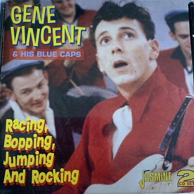Gene Vincent & His Blue Caps 2CDs Racing Bopping Jumping & Rocking -RefCD13