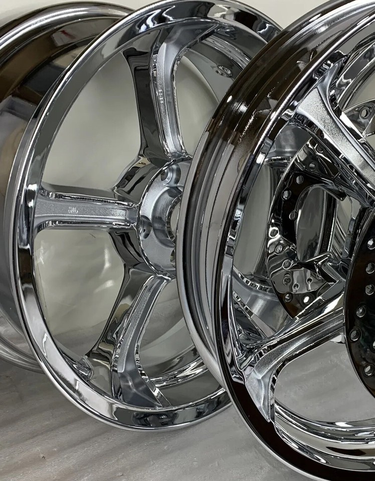 Glider Rims Harley Wheels CVO Tri Glide Rims 2020 -24 FLHTCUTGSE CUSTOM Chrome ...