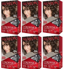 Revlon Color Silk with Bond Repair Complex, 30 Dark Brown Pack of 6 