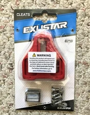 Exustar E-ARC1 Cleats for Look Delta and EPS-R Pedals, 9-Degree Float, New