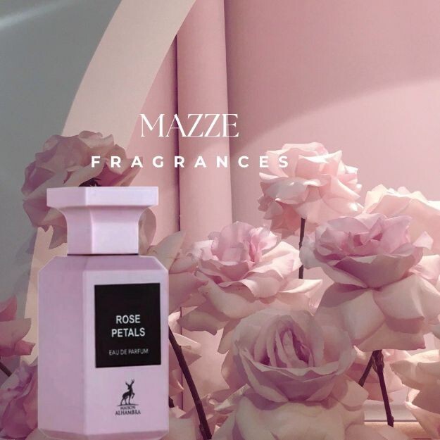 Rose Petals by Maison Alhambra Eau De Parfum 2.7 oz 80 ml Super