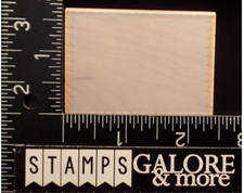 HERO ARTS RUBBER STAMPS E1961 RECTANGLE SCALLOPED SHADOW BACKGROUNDS BIN10